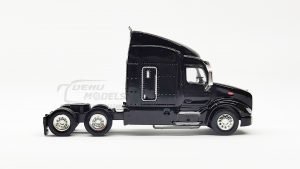 Trailer a Escala 1/87 Peterbilt 579 Sleeper Cab Solo Tracto – Negro