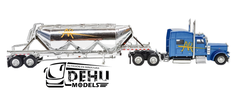 Peterbilt Pneumática Azul Cromo Truck n Stuff (8)