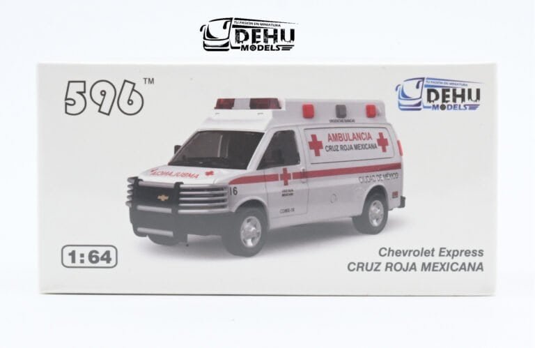 Chevrolet Express Van Ambulancia Cruz Roja Mexicana (1)