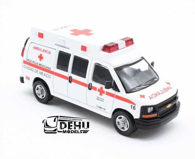 Chevrolet Express Van Ambulancia Cruz Roja Mexicana (21)