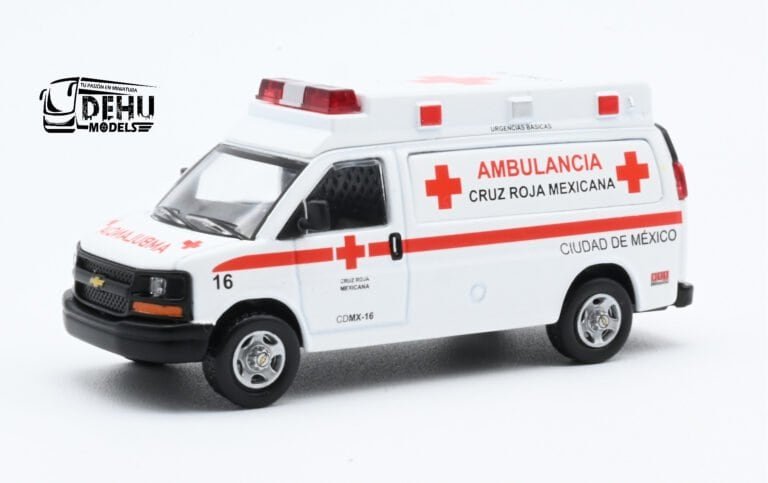 Chevrolet Express Van Ambulancia Cruz Roja Mexicana (5)