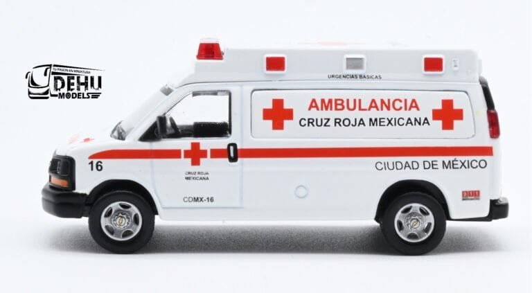 Chevrolet Express Van Ambulancia Cruz Roja Mexicana (8)