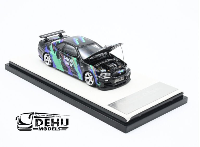 Nissan Skyline GT-R R34 HKS Super Oil Sin Figura (10)