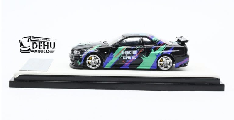 Nissan Skyline GT-R R34 HKS Super Oil Sin Figura (4)