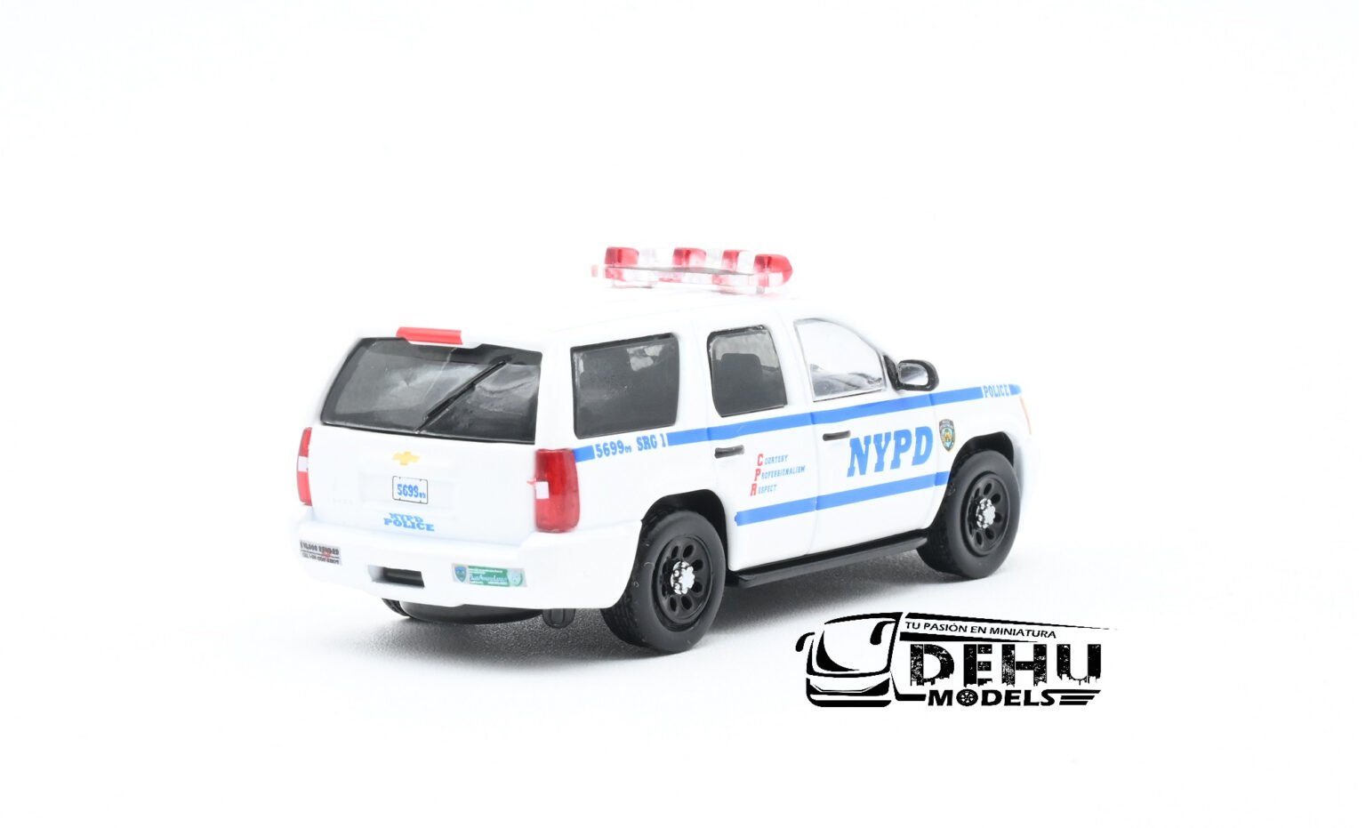 Camioneta a Escala 1/64 Chevrolet Tahoe New York Police Department ...