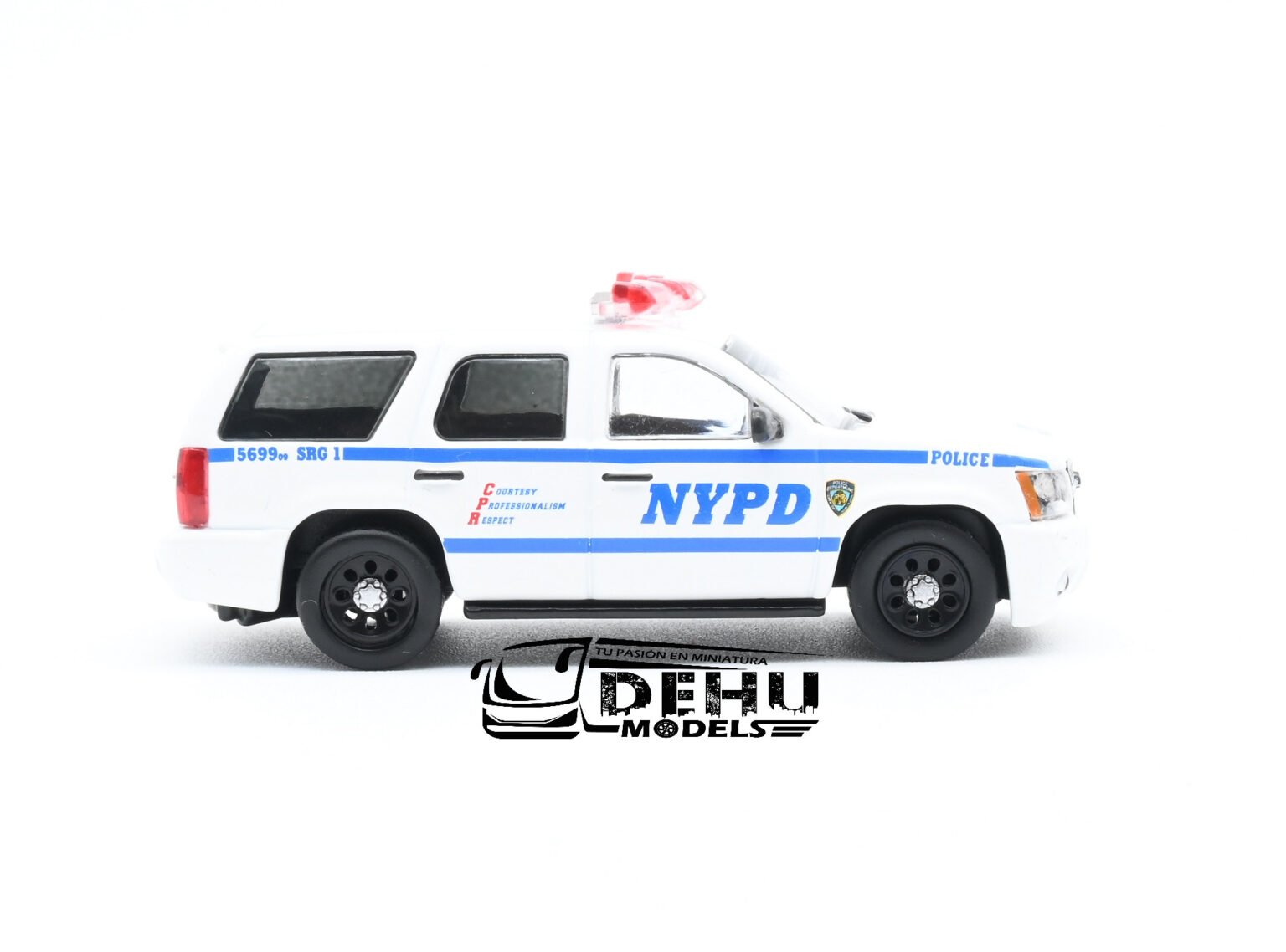 Camioneta a Escala 1/64 Chevrolet Tahoe New York Police Department ...