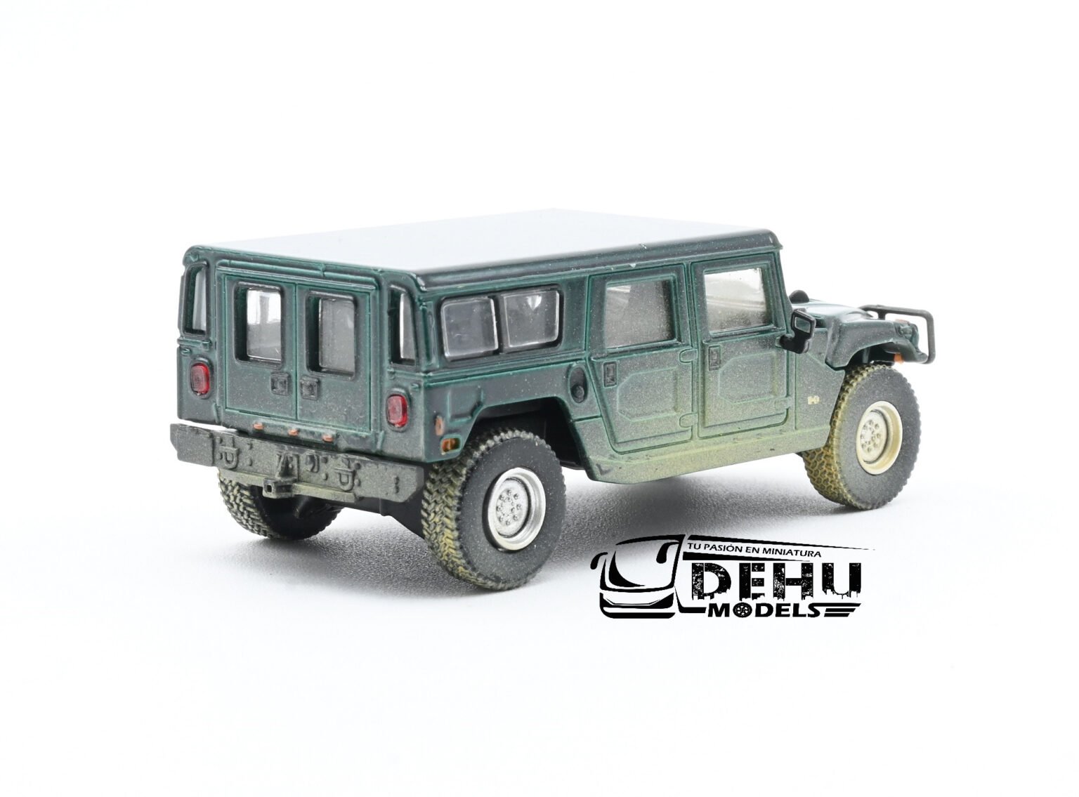 Modèle Réduit 1/64 Hummer H1 Willys GP Militaire - Alliage - Jouet Collection