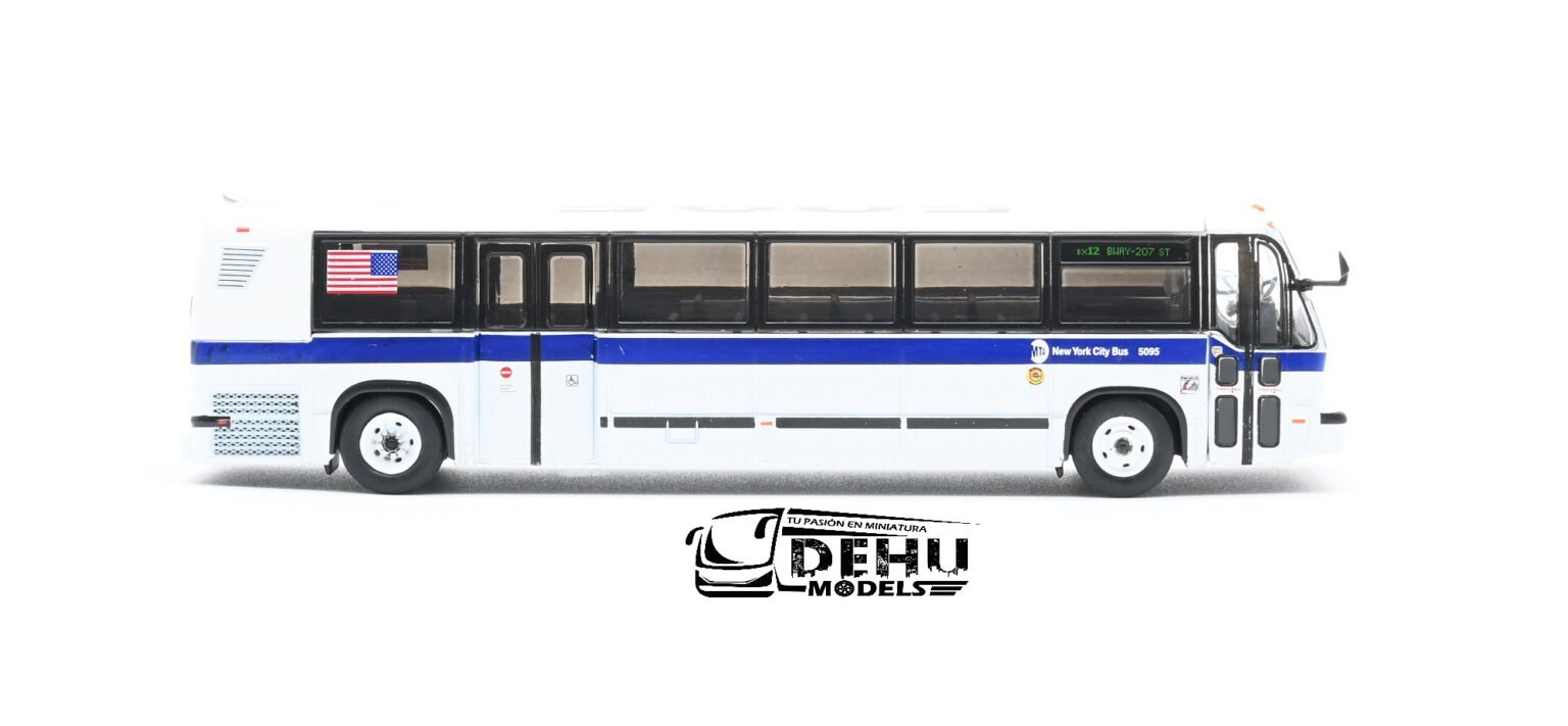 Autobus TMC RTS Las Vegas Transit 1/87 – Modello Die-Cast Iconic Replicas, Scala HO