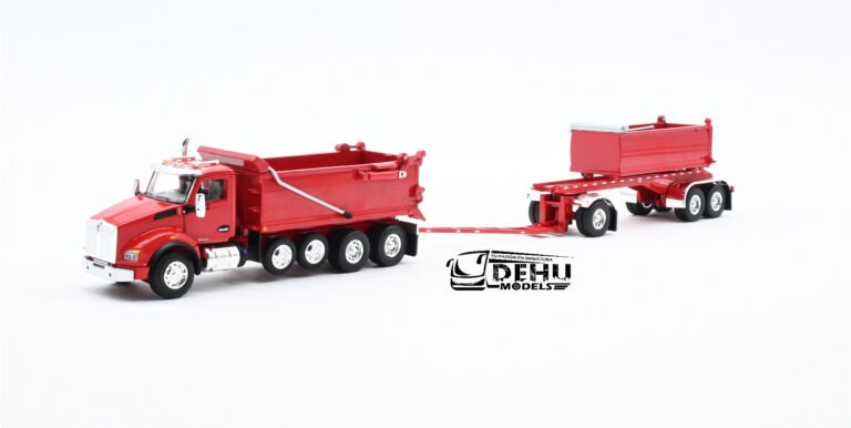 Kenworth T880 Dump Truck Volteo con remolque de volteo de transferencia Rogue (2)