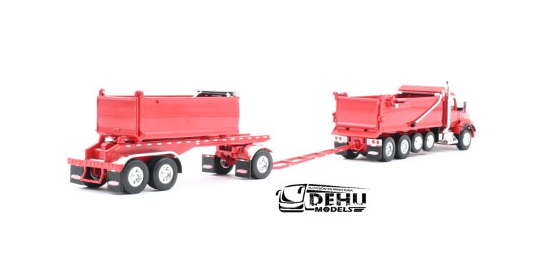 Kenworth T880 Dump Truck Volteo con remolque de volteo de transferencia Rogue (6)