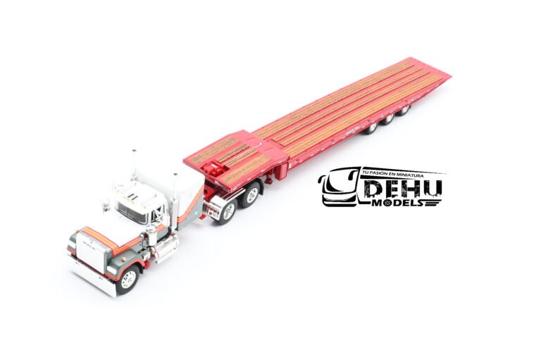 Mack Super-Liner Sleeper Cab con Remolque Talbert 5553TA Tipo Rampa de 3 ejes (3)