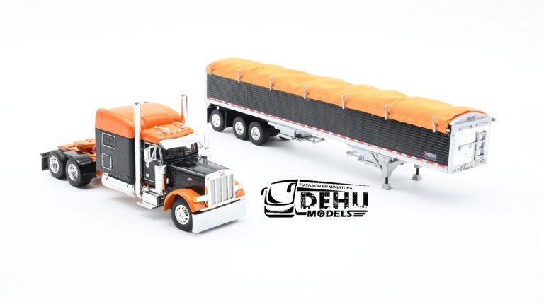 Peterbilt 379 Con Remolque de Granos Wilson Pacesetter (10)