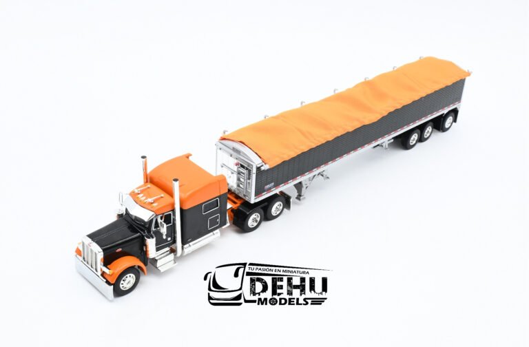 Peterbilt 379 Con Remolque de Granos Wilson Pacesetter (2)