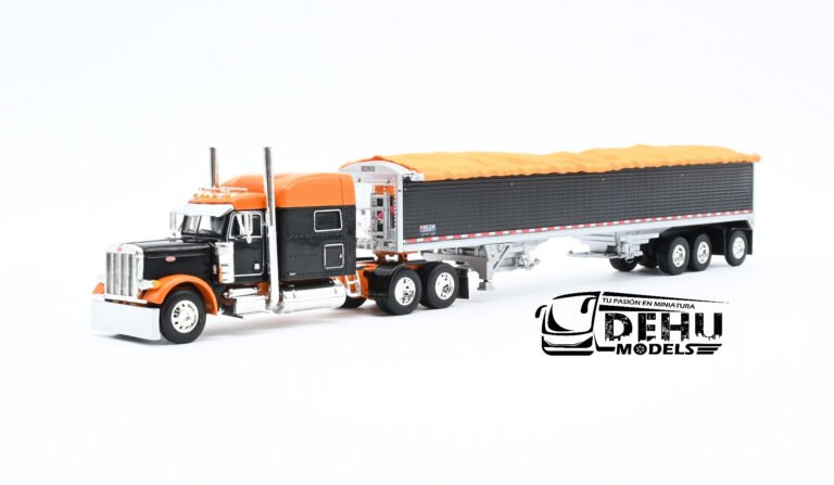 Peterbilt 379 Con Remolque de Granos Wilson Pacesetter (3)