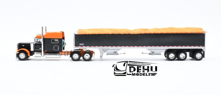 Peterbilt 379 Con Remolque de Granos Wilson Pacesetter (4)