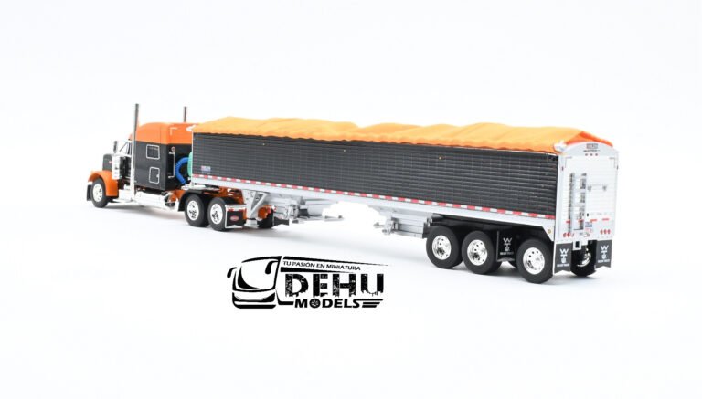 Peterbilt 379 Con Remolque de Granos Wilson Pacesetter (5)