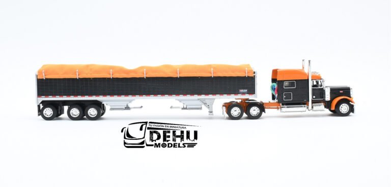 Peterbilt 379 Con Remolque de Granos Wilson Pacesetter (7)