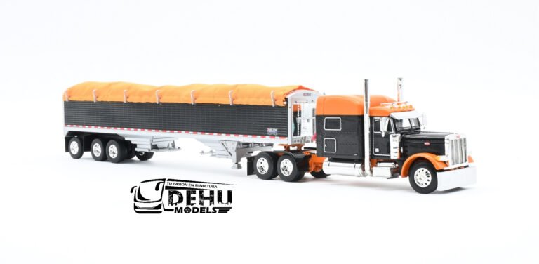 Peterbilt 379 Con Remolque de Granos Wilson Pacesetter (8)