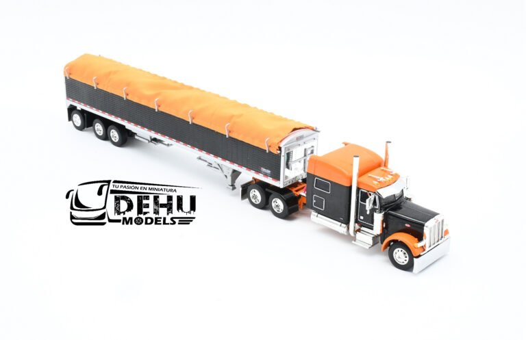 Peterbilt 379 Con Remolque de Granos Wilson Pacesetter (9)