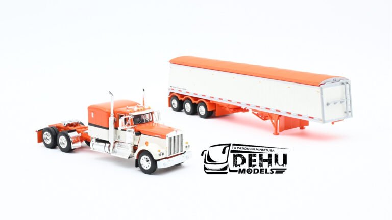 Kenworth W900A Con Remolque Tolva de 3 Ejes (9)