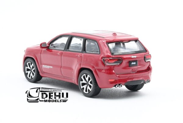 Camioneta a Escala 1/64 Jeep Grand Cherokee Trackhawk 2019 Roja, JV64031R JKM - Imagen 6