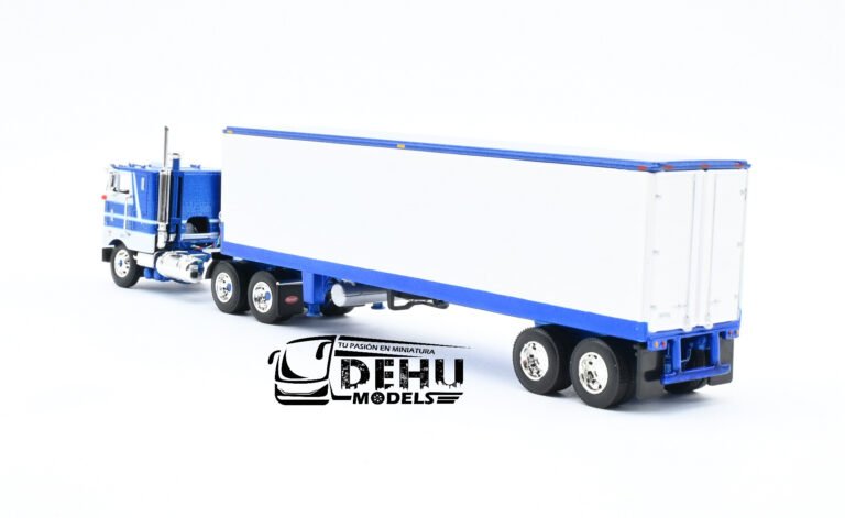 Peterbilt 352 COE Con Remolque Caja Refrigerada Thermoking Vintage de 40' (4)