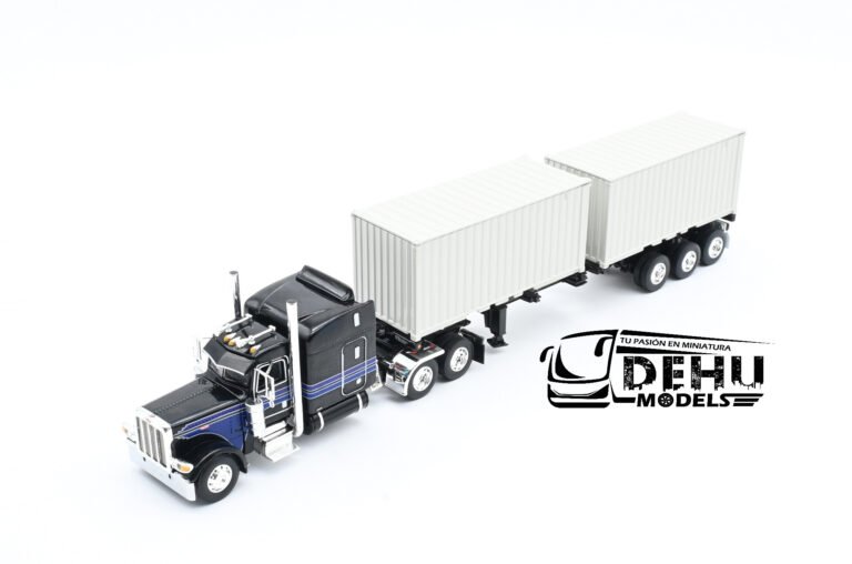 Peterbilt 389 Con Remolque Porta Contenedor y Dos Contenedores Secos de 20' (3)