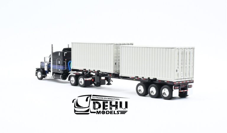 Peterbilt 389 Con Remolque Porta Contenedor y Dos Contenedores Secos de 20' (5)