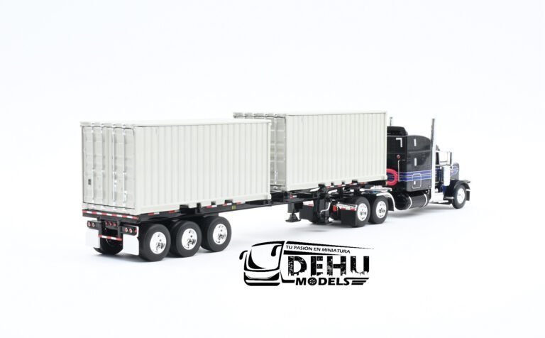 Peterbilt 389 Con Remolque Porta Contenedor y Dos Contenedores Secos de 20' (6)