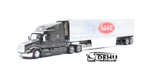 Tráiler a Escala 1/50 Peterbilt 579 Ultraloft Con Remolque Refrigerado de 53', 71071 Diecast Masters - Imagen 10