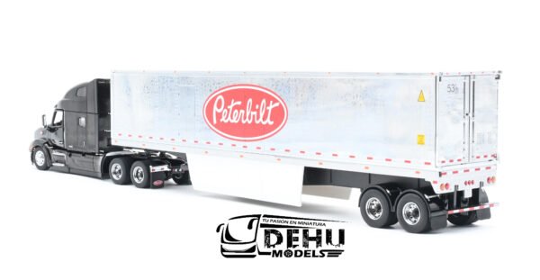 Tráiler a Escala 1/50 Peterbilt 579 Ultraloft Con Remolque Refrigerado de 53', 71071 Diecast Masters - Imagen 8