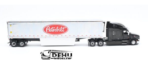 Tráiler a Escala 1/50 Peterbilt 579 Ultraloft Con Remolque Refrigerado de 53', 71071 Diecast Masters - Imagen 4