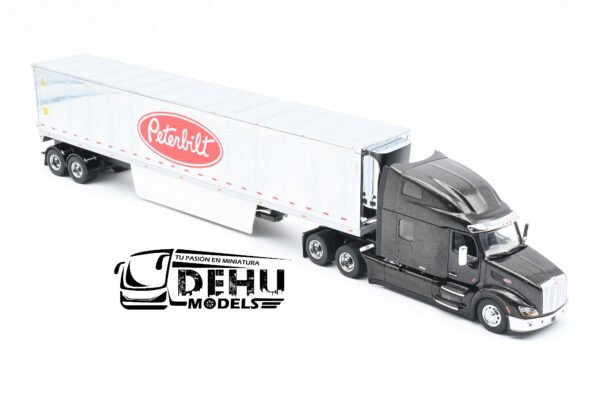 Tráiler a Escala 1/50 Peterbilt 579 Ultraloft Con Remolque Refrigerado de 53', 71071 Diecast Masters - Imagen 2