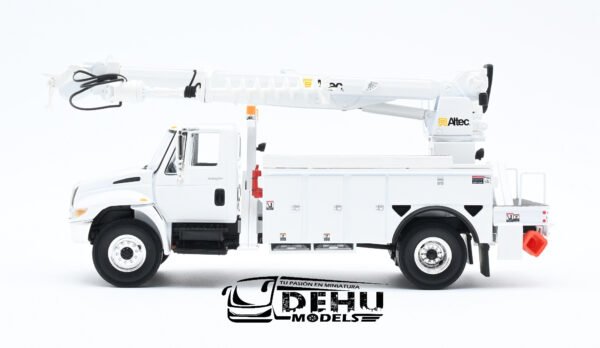 Camión a Escala 1/34 International DuraStar Con Cuerpo Digger Derrick Para Poner Postes 10-4053 First Gear - Imagen 12