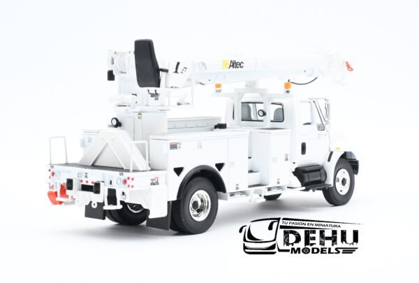 Camión a Escala 1/34 International DuraStar Con Cuerpo Digger Derrick Para Poner Postes 10-4053 First Gear - Imagen 5