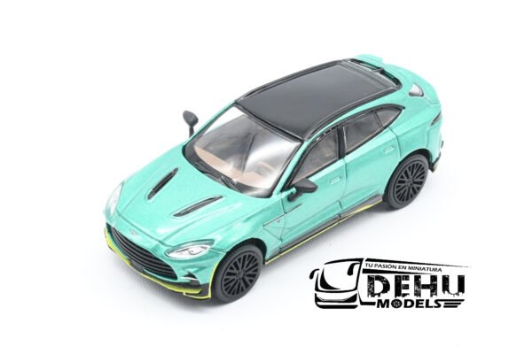 Camioneta a Escala 1/64 Aston Martin DBX 707 Verde, PR64-0016 Pop Race - Imagen 9