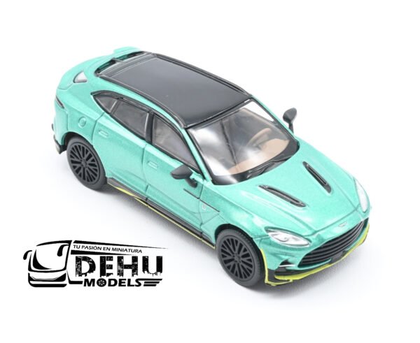 Camioneta a Escala 1/64 Aston Martin DBX 707 Verde, PR64-0016 Pop Race - Imagen 2