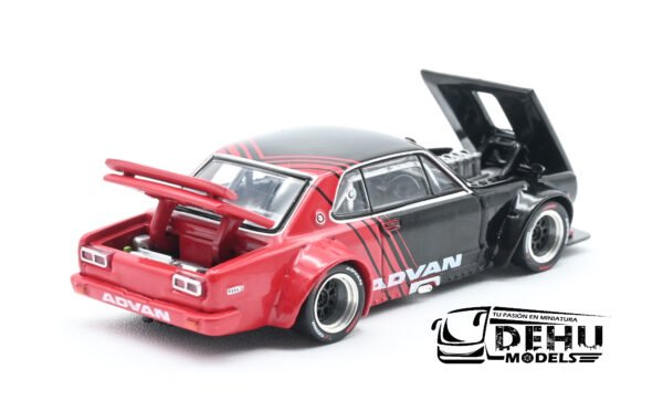 Auto a Escala 1/64 Skyline GT-R V8 Drift (Hakosuka) ADVAN PR64-0081 Pop Race - Imagen 7