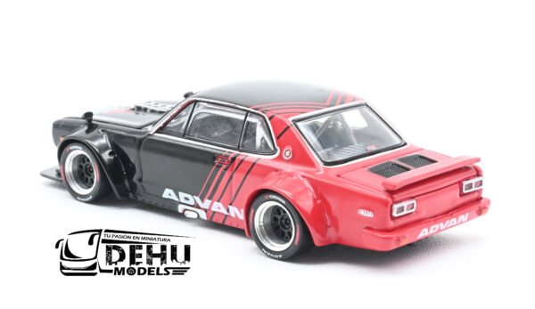 Auto a Escala 1/64 Skyline GT-R V8 Drift (Hakosuka) ADVAN PR64-0081 Pop Race - Imagen 10