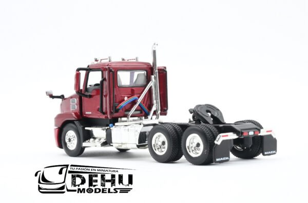 Tráiler a Escala 1/64 Mack Anthem Day Cab Solo Tracto Rojo, 60-0407 First Gear - Imagen 8