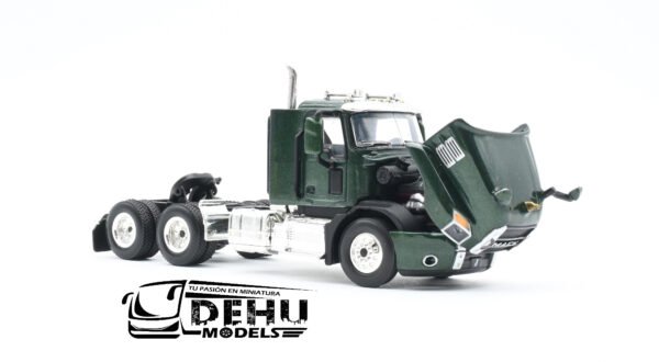 Tráiler a Escala 1/64 Mack Anthem Day Cab Solo Tracto Verde, 60-0596 First Gear - Imagen 6