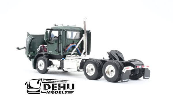 Tráiler a Escala 1/64 Mack Anthem Day Cab Solo Tracto Verde, 60-0596 First Gear - Imagen 7