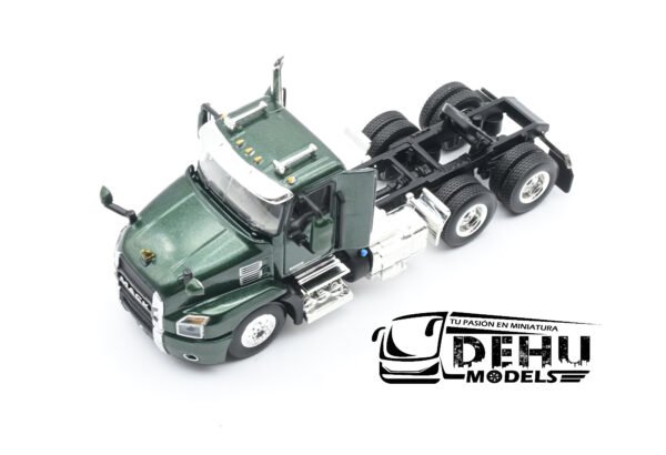 Tráiler a Escala 1/64 Mack Anthem Day Cab Solo Tracto Verde, 60-0596 First Gear - Imagen 11