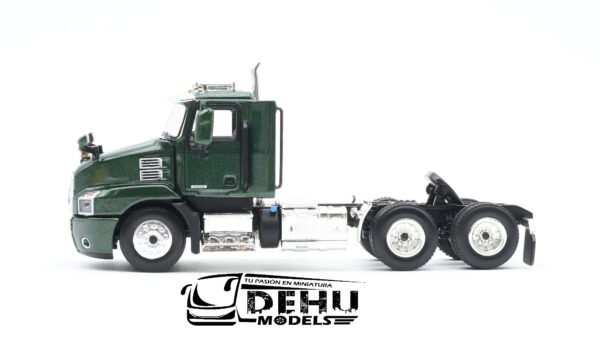 Tráiler a Escala 1/64 Mack Anthem Day Cab Solo Tracto Verde, 60-0596 First Gear - Imagen 9