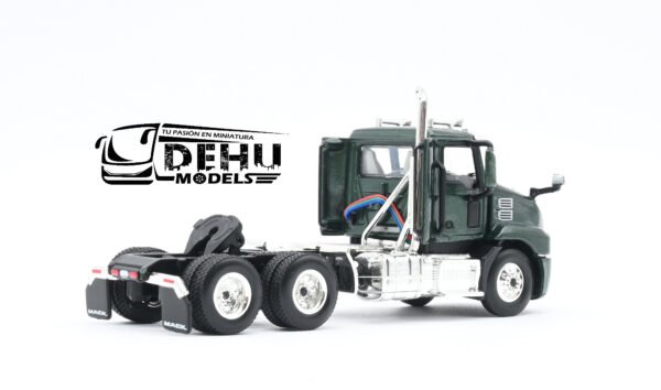 Tráiler a Escala 1/64 Mack Anthem Day Cab Solo Tracto Verde, 60-0596 First Gear - Imagen 5