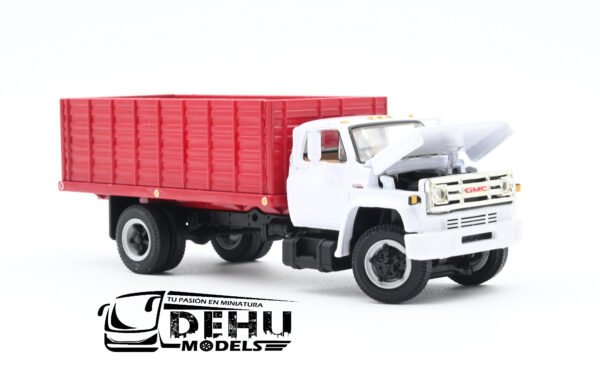 Camión a Escala 1/64 General Motors Company GMC 6500 Con Caja de Granos de Volteo de un eje, 60-0914 DCP By First Gear - Imagen 8