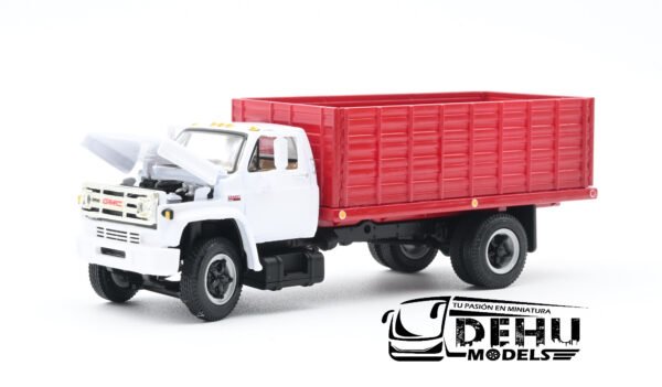 Camión a Escala 1/64 General Motors Company GMC 6500 Con Caja de Granos de Volteo de un eje, 60-0914 DCP By First Gear - Imagen 6