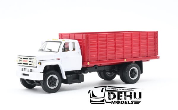 Camión a Escala 1/64 General Motors Company GMC 6500 Con Caja de Granos de Volteo de un eje, 60-0914 DCP By First Gear - Imagen 11
