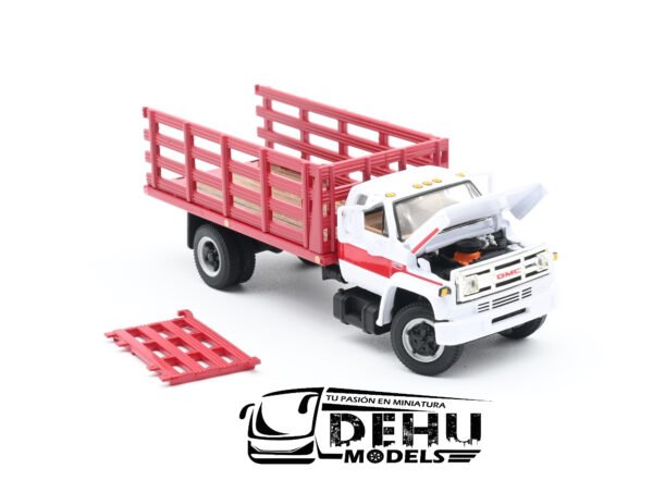 Camión a Escala 1/64 General Motors Company GMC 6500 Con Caja de Redilas de un eje, 60-0917 DCP By First Gear - Imagen 6