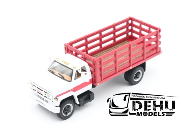 Camión a Escala 1/64 General Motors Company GMC 6500 Con Caja de Redilas de un eje, 60-0917 DCP By First Gear - Imagen 12
